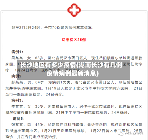 长沙地区有多少疫情(湖南长沙有几例疫情病例最新消息)-第2张图片