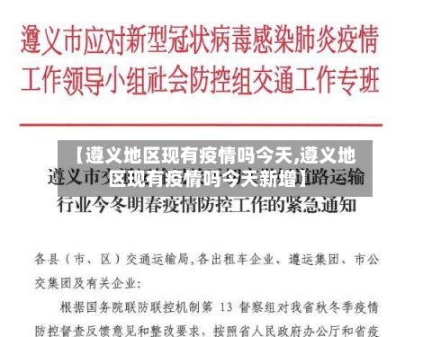 【遵义地区现有疫情吗今天,遵义地区现有疫情吗今天新增】-第3张图片