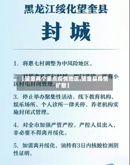 【望奎两个重点疫情地区,望奎县疫情扩散】-第3张图片
