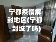 宁都疫情解封地区(宁都封城了吗)-第2张图片