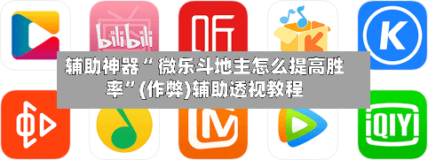 辅助神器“ 微乐斗地主怎么提高胜率”(作弊)辅助透视教程-第2张图片