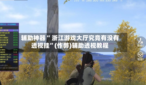 辅助神器“ 浙江游戏大厅究竟有没有透视挂”(作弊)辅助透视教程-第2张图片