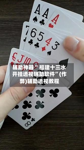 辅助神器“ 福建十三水开挂透视辅助软件”(作弊)辅助透视教程-第2张图片