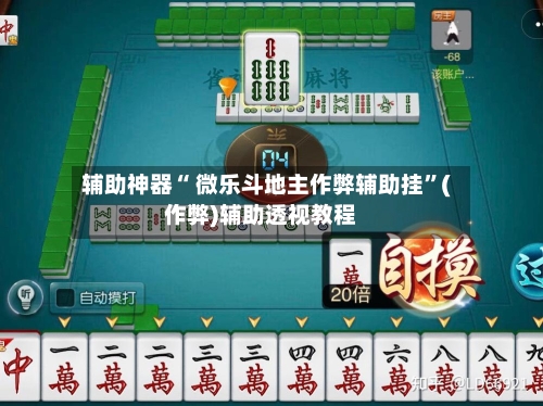 辅助神器“ 微乐斗地主作弊辅助挂	”(作弊)辅助透视教程-第3张图片