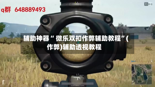 辅助神器“ 微乐双扣作弊辅助教程”(作弊)辅助透视教程-第2张图片