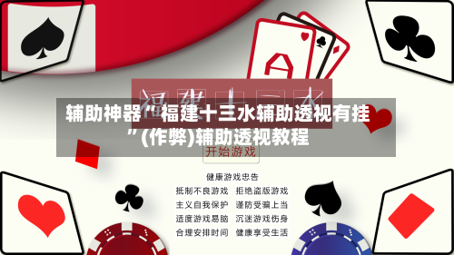 辅助神器“ 福建十三水辅助透视有挂”(作弊)辅助透视教程-第2张图片