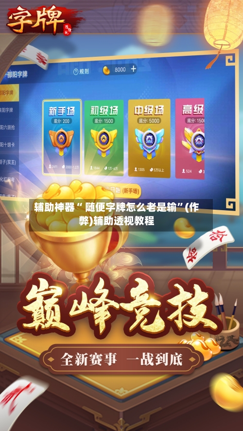 辅助神器“ 随便字牌怎么老是输	”(作弊)辅助透视教程-第2张图片
