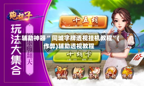 辅助神器“ 同城字牌透视挂机教程”(作弊)辅助透视教程