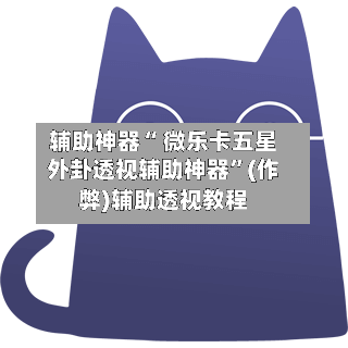 辅助神器“ 微乐卡五星外卦透视辅助神器”(作弊)辅助透视教程-第3张图片