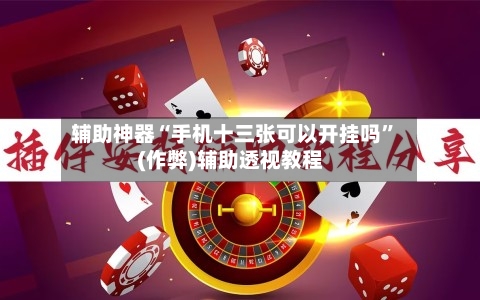 辅助神器“手机十三张可以开挂吗	”(作弊)辅助透视教程-第3张图片