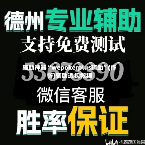辅助神器“wepokerplus辅助”(作弊)辅助透视教程-第3张图片