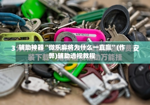 辅助神器“微乐麻将为什么一直赢”(作弊)辅助透视教程-第2张图片