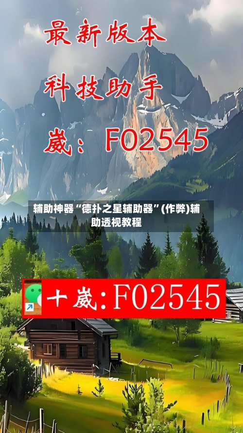 辅助神器“德扑之星辅助器”(作弊)辅助透视教程-第3张图片
