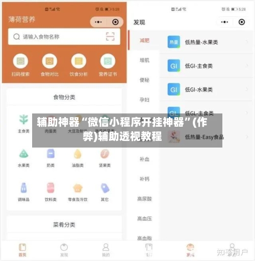 辅助神器“微信小程序开挂神器”(作弊)辅助透视教程