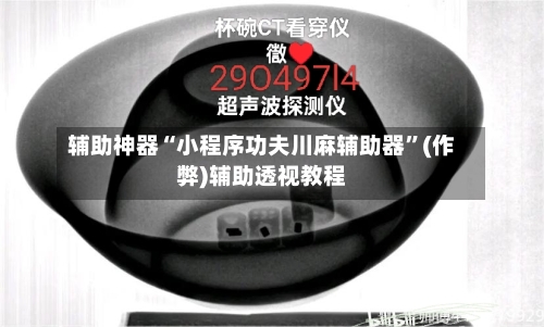 辅助神器“小程序功夫川麻辅助器	”(作弊)辅助透视教程-第3张图片