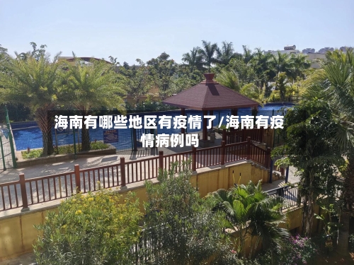 海南有哪些地区有疫情了/海南有疫情病例吗-第2张图片
